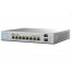 Ubiquiti UniFi US-8-150W Řízený L2 Gigabit Ethernet (10/100/1000) Podpora napájení po Ethernetu (PoE) Šedá