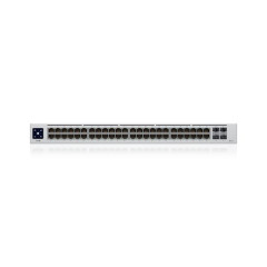 Ubiquiti UniFi USW-48-POE síťový přepínač Řízený L2 Gigabit Ethernet (10/100/1000) Podpora napájení po Ethernetu (PoE) 1U Nerezová ocel č.2