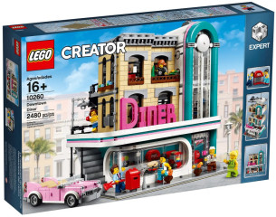 LEGO CREATOR EXPERT 10260 BISTRO V CENTRU MĚSTA č.1