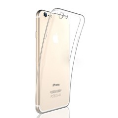 Silikonový kryt pro Apple iPhone 6/6S průhledný