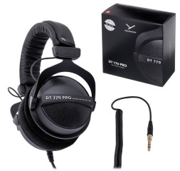 Beyerdynamic DT 770 PRO 250 OHM Black Limited Edition - uzavřená studiová sluchátka č.1